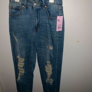 brand new mom jeans from target!